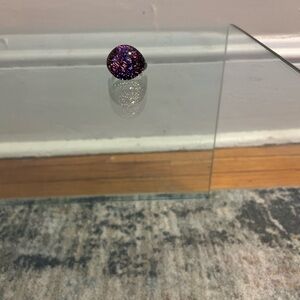 Glass ring size 10.5